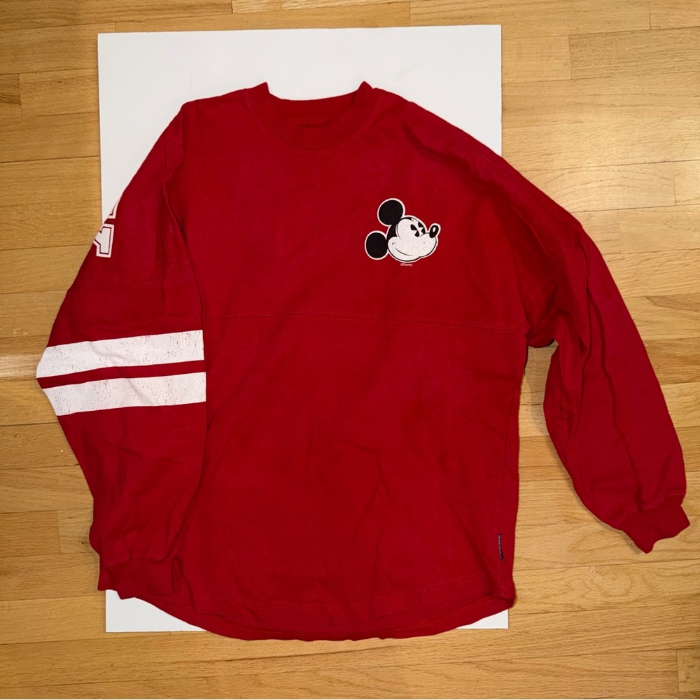 Vintage Mickey Mouse Disney Parks Spirit Jersey Shirt - (Unisex)